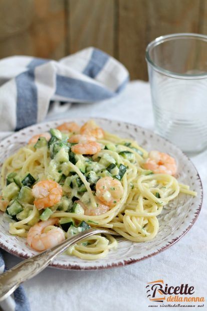 Ricetta Pasta zucchine e gamberetti | Ricette della Nonna