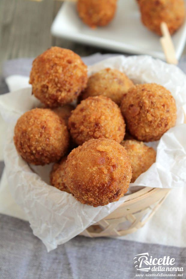 Polpette fritte dorate ricetta e foto