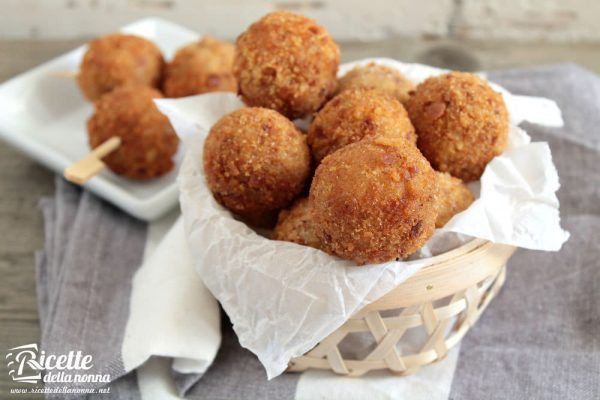 Polpette fritte dorate