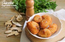 Crocchette di funghi, l’eleganza delle croquetas spagnole in chiave italiana