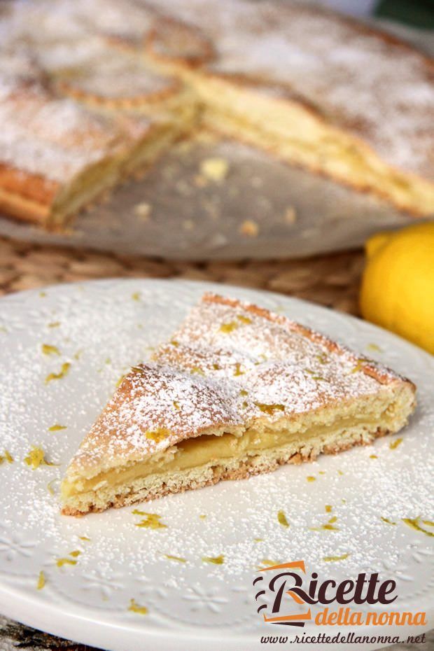 Crostata al limone ricetta e foto