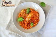 Fregola con gamberi e scampi