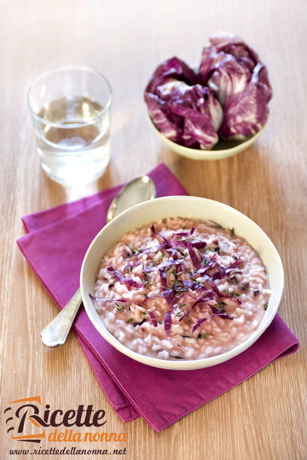 Ricetta risotto al radicchio