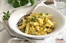 Garganelli al pesto di pistacchio