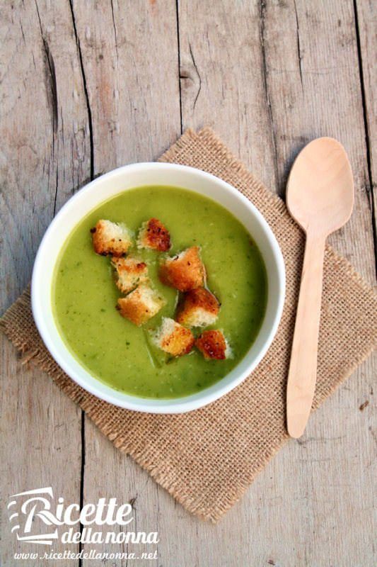 Ricetta crema di zucchine facile e veloce | Ricette della Nonna