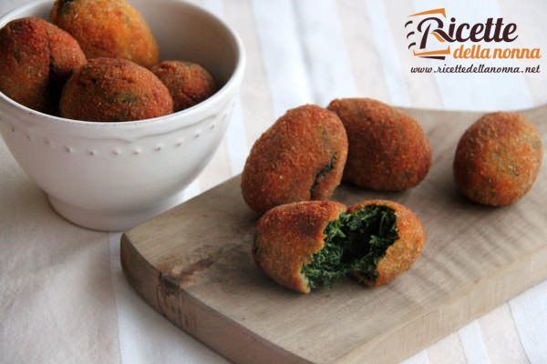 Crocchette di spinaci