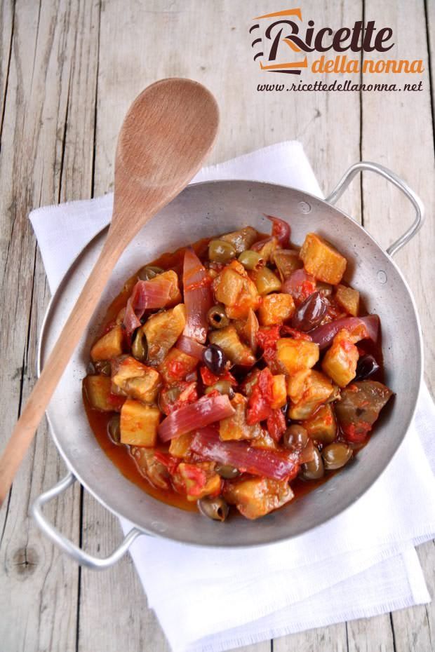 Fantasie di melanzane e olive taggiasche ricetta e foto