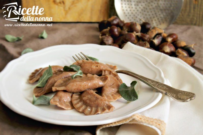 Ravioli di castagne Ricette della Nonna