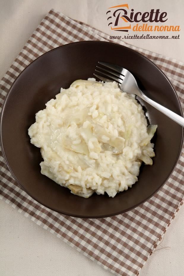 Risotto carciofi e robiola