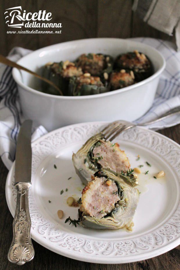 Carciofi ripieni ricetta e foto