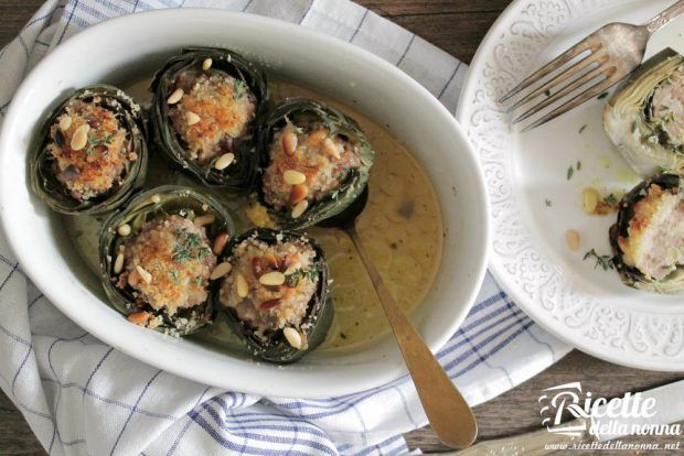 Carciofi ripieni ricetta e foto