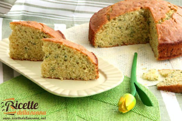 Torta dolce alle zucchine