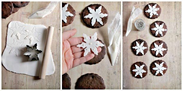 Biscotti di Natale decorati in pasta di zucchero foto e ricetta