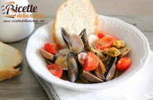 Zuppa fasolari, cozze e vongole veraci