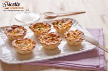 Torta salata con salmone e ricotta