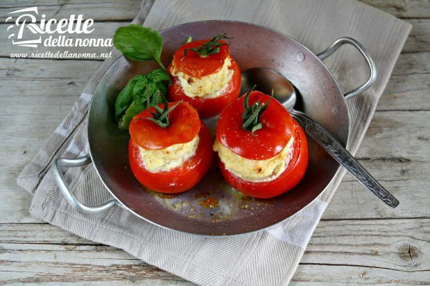 Ricetta pomodori con crema di ricotta