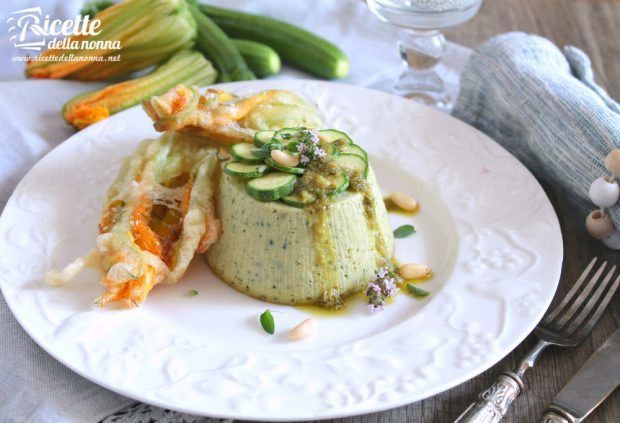 Flan di zucchine ricetta e foto