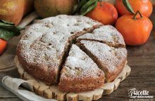 Torta alle pere e mandarini senza glutine