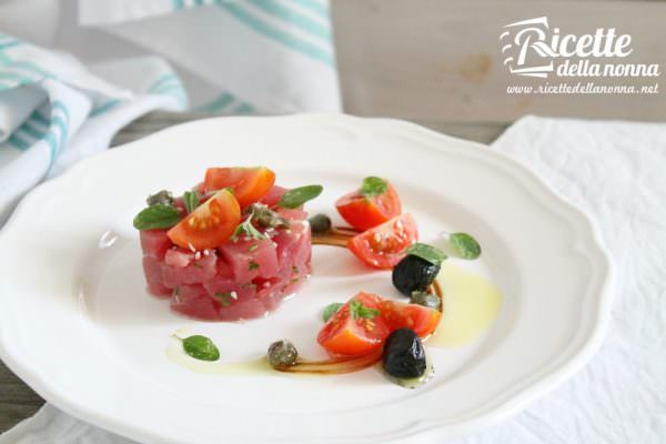 Tartare di tonno fresco