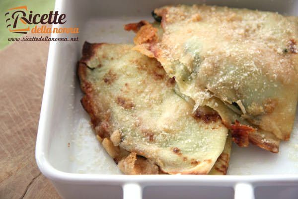 Crespelle ricotta e spinaci al forno