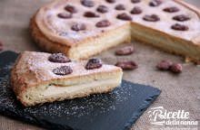 Crostata con ricotta, ricetta con le mandorle
