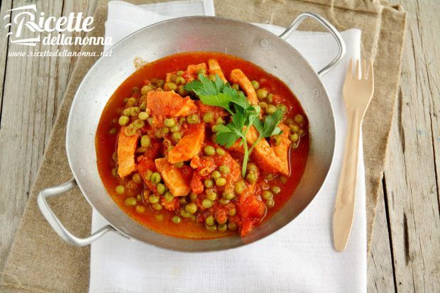 Ricetta verdesca con piselli