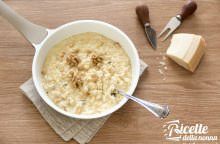 Risotto alle noci e gorgonzola