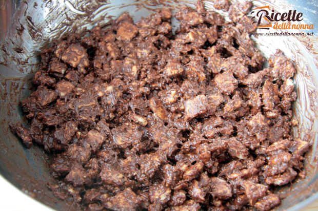 Oro Saiwa e cioccolato Salame di cioccolato