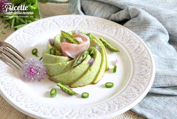 Flan gambi di asparagi ricette e foto