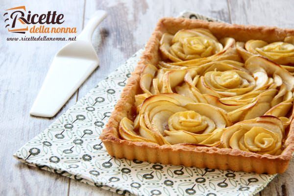 Crostata di mele e marmellata