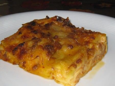 Lasagne al ragù e besciamella alla farina di ceci ricetta e foto