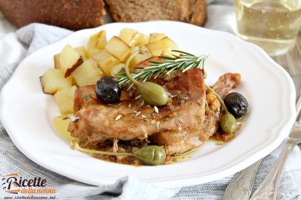 Coniglio al vino bianco