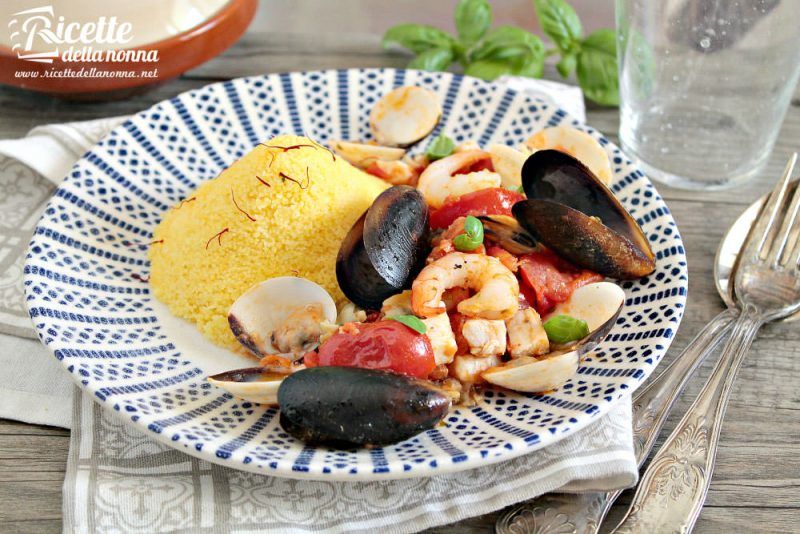 Ricetta Couscous mare e zafferano Ricette della Nonna