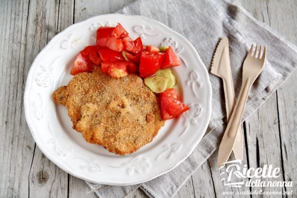 Cotolette di lonza superimpanate