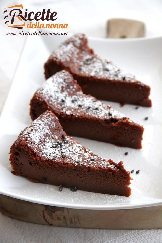 Torta ai due cioccolati ricetta e foto