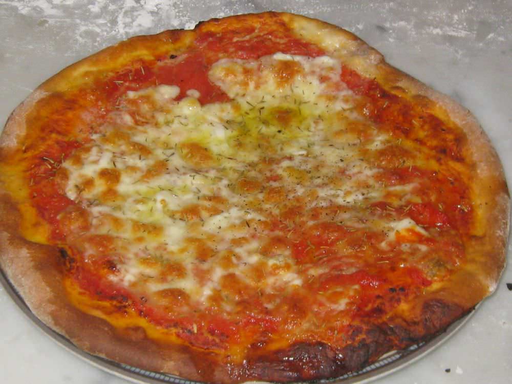 Pizza di patate margherita