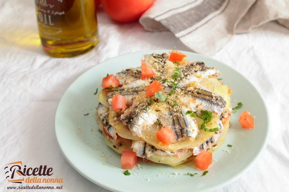 Tortino Di Sarde Al Forno Ricette Della Nonna