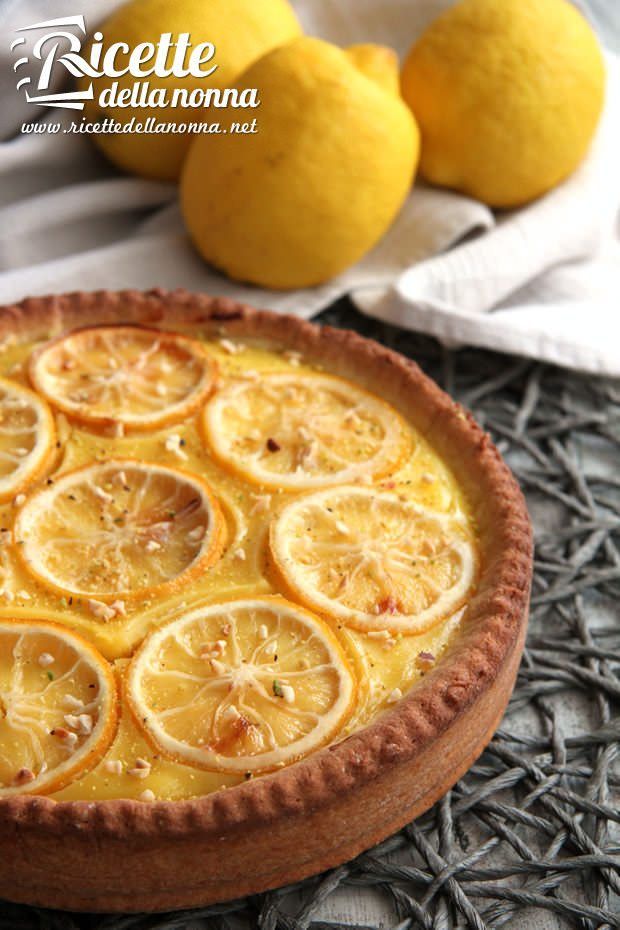 Torta alla crema di limone ricetta e foto