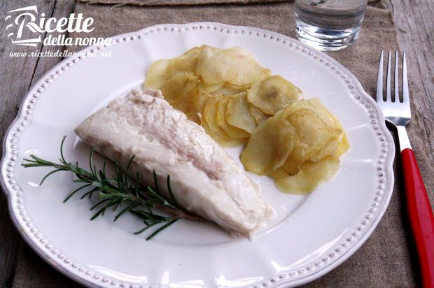 Pesce persico al forno con le patate