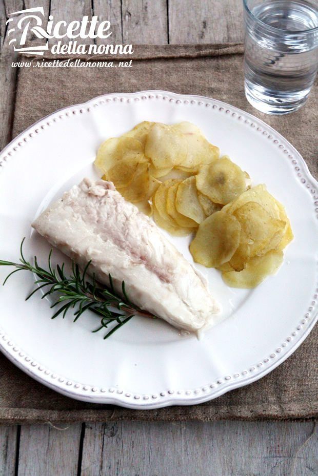 Pesce persico al forno con le patate