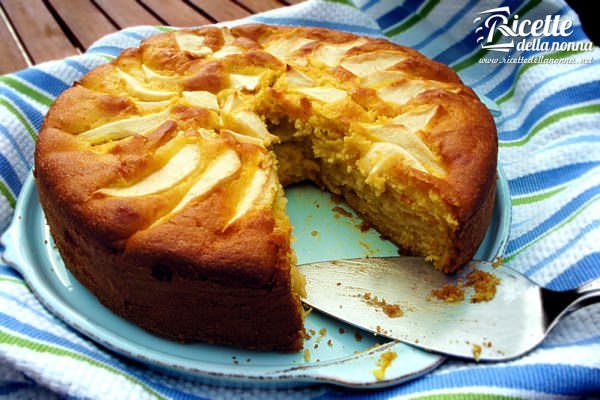 Torta di mele e marmellata di mandarino