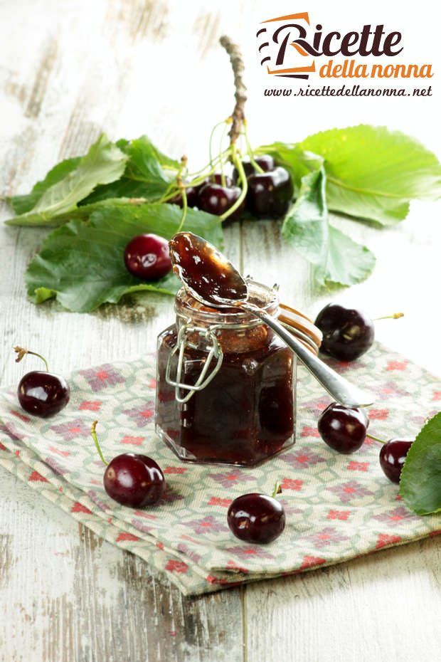 Marmellata di ciliegie ricetta e foto