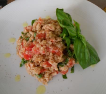 Panzanella con tonno e capperi ricetta e foto