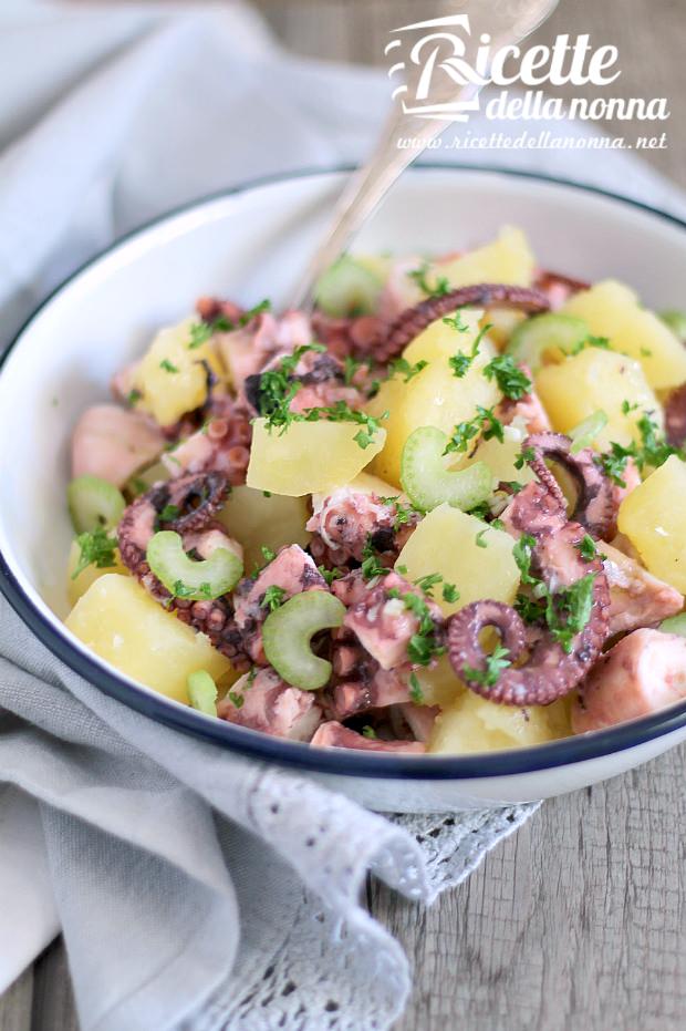 Insalata di polpo e patate ricetta e foto