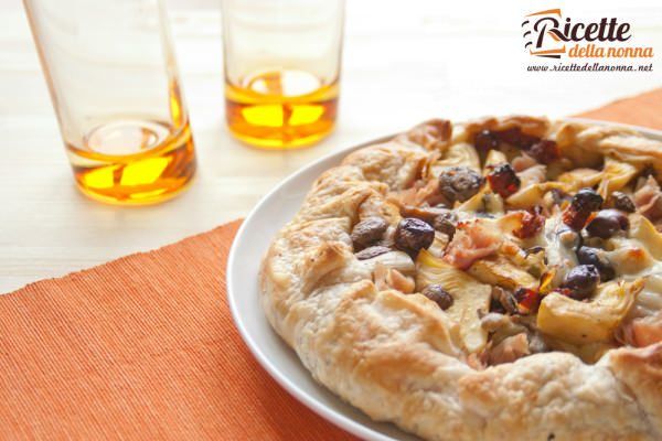 Torta salata “Capricciosa”
