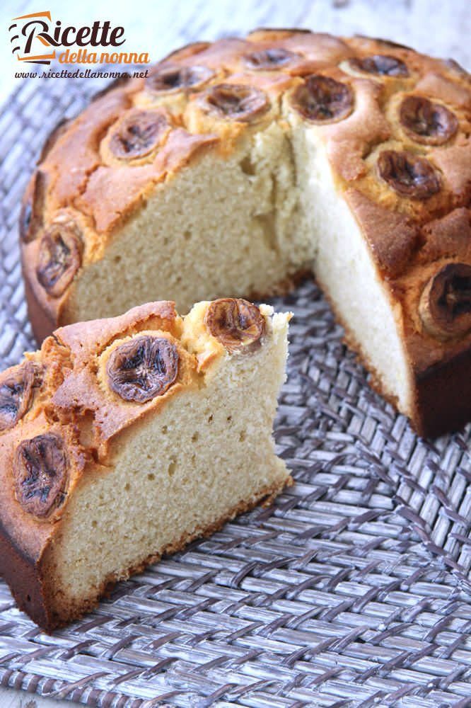 Torta di yogurt e banane ricetta e foto