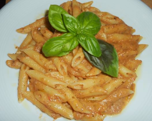 pasta con caponata