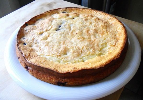 Torta di ricotta e frutti di bosco ricetta e foto