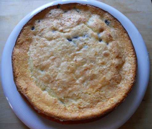 torta ricotta e frutti di bosco