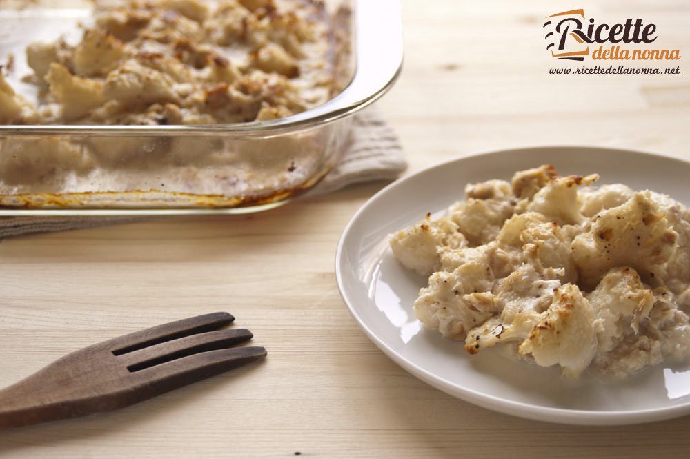 Cavolfiore Gratinato Al Tonno Ricette Della Nonna